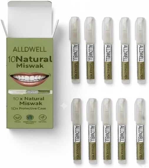 Natural Miswak with Pen Holder Case - 100% Organic Peelu Twig image 3