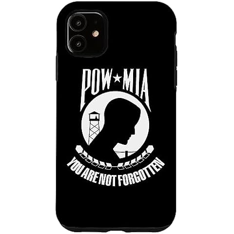 Flags and Symbols iPhone 11 POW MIA Case Cover