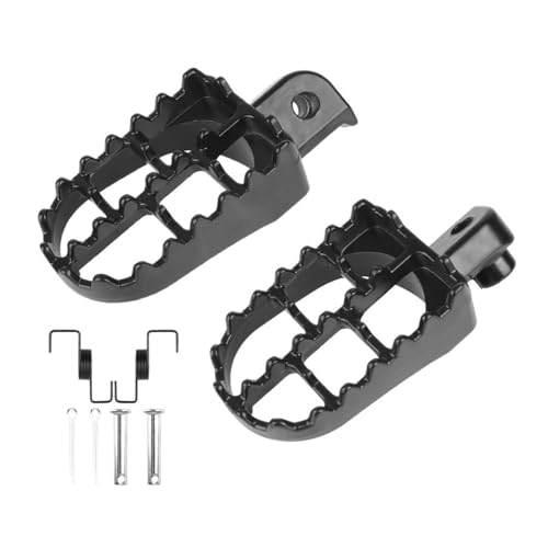 Repose-pieds moto tout-terrain en aluminium antidérapant