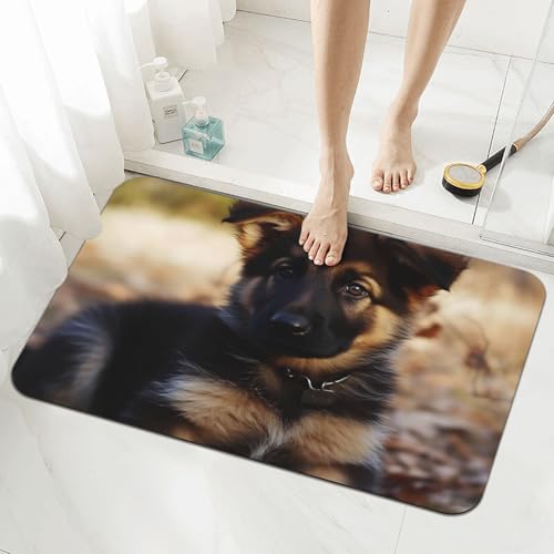 Tapis de bain super absorbant en pierre de diatomée | Idéal sortie de douche