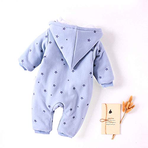 Combinaison bébé chaude d'hiver en textile épais de haute qualité