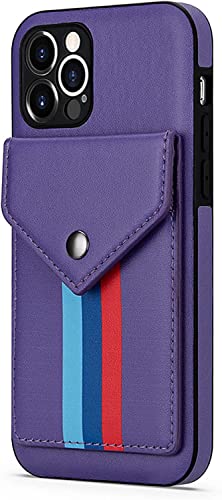 Étui pour iPhone 13 Mini anti rayure violet étui mince avec fente