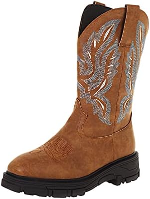 Amazon.com: justHIGH Cowboy Boots for 