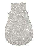 Sterntaler Schlafsack für Kleinkinder, Ganzjährig, Funktionsschlafsack Schaf Stanley, Reißverschluss, Größe: 100, Grau
