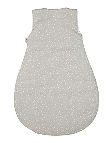Sterntaler Schlafsack für Kleinkinder, Ganzjährig, Funktionsschlafsack Schaf Stanley, Reißverschluss, Größe: 100, Grau