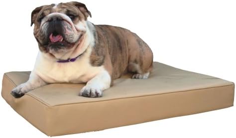 OCK9 Premium Orthopedic Memory Foam Dog Bed - Pink, Medium