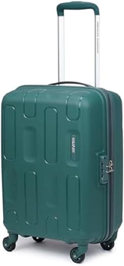 American Tourister Ivy 2.0, 55 CM Small Hard Polypropylene Spinner Wheel Cabin Suitcase/Trolley Bag for Travel with Mounte