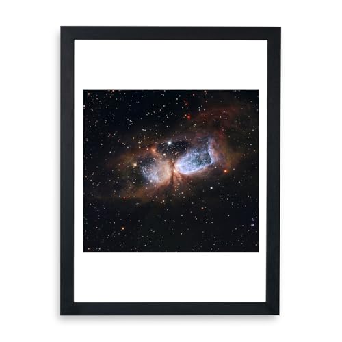 Hubble Télescope Subaru composite de formation d'étoiles grand format affiche encadrée pour mur vide