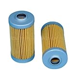Pakc of 2 Fuel Filter Element 130366040 P502134 PF937 FF5260 Compatible With TORO GREENSMASTER