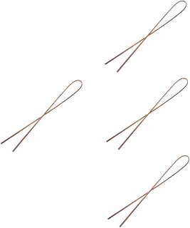 ULTECHNOVO 4pcs Copper Rod Copper bar Stock Copper grounding Rod Round bar Rod Metal Crafting rods pin t2 Solid