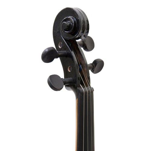 Mendini 16-Inch Ma-Black Solid Wood Viola With Case, Bow, Rosin, Bridge And Strings #TOP4