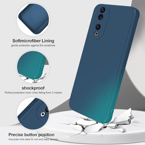 GiiYoon Case Compatible with Honor 90 5G, Silky-Soft Touch Full-Body Protective Phone Silicone Case - Image 3