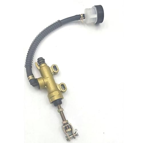 APSHDNCU Forward Brake Pump Fit for Suzuki Motorcycle Rear Brake Pump Foot Hydraulic Refit Master Cylinder(for Second Purple)