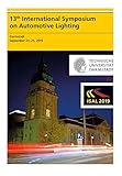 13th International Symposium on Automotive Lightning – ISAL 2019 – Proceedings of the Conference: Volume 18 (Darmstädter Lichttechnik)