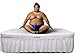 Air Mattress KING size - Best Choice RAISED Inflatable Bed with Fitted Sheet and Bed Skirt - Built-in High Capacity Airbed Pump