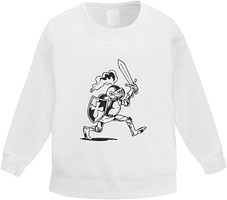 Azeeda 'Marching Knight' Kid's Sweatshirt/Jumper (3-4 Years) (KW00060679)