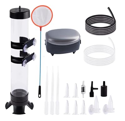 Brine Shrimp Eggs Incubator Artemia Hatchery with Silver Air Pump