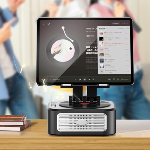 Bluetooth Caixa De Som Suporte Celular Suporte Para Tablet rotação de 360° graus 3 em 1
