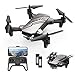 DEERC D20 Drohne mit Kamera HD 720P für Kinder,Faltbar RC Mini Quadcopter mit FPV WiFi Live Übertragung,2 Akku lange Flugzeit,Flugbahnflug,Höhenhaltung,One Key Start/Landen,Headless Modus für Anfänger