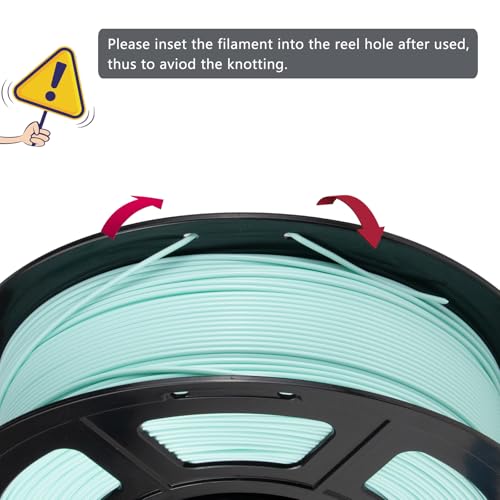 Image of iSANMATE High Speed PLA Filament 1.75 mm, Hyper PLA Filament 3D High Efficiency Printer Filament 1 kg Spool (2.2 LBS), Dimensional Accuracy + /- 0.03 mm, 30-600 mm /s
