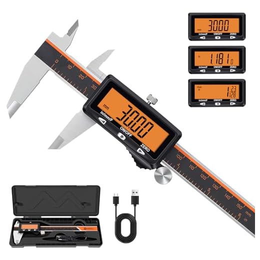 HARDELL Rechargeable Digital Caliper Tool