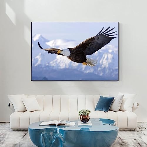 ZZBXSJ Poster Friedenstaube Mit Olivenzweig - Religiöse Wanddekoration 30x45 Cm