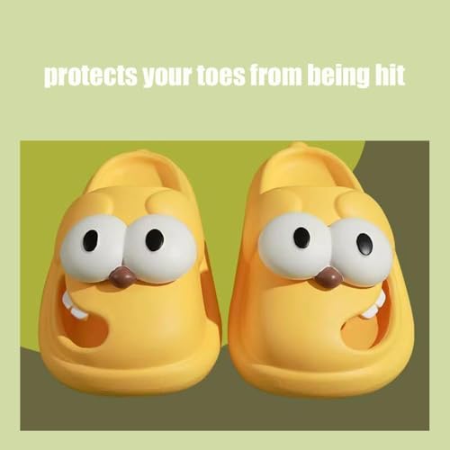 Dog Sandals Tongue, Tongue Kiss The Slipper, Big Eye Dog Slippers 3D Soft Sole Cartoon for Woman & Man3