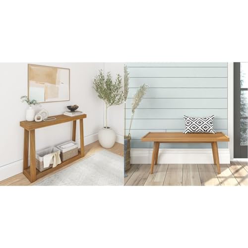 Plank+Beam Solid Wood Console & Entryway Furniture Set
