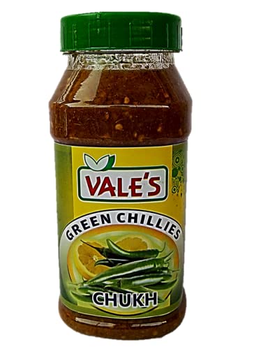 Chamba Heritage - Green Chilli - Chamba Chukh- Chutney - 450gms of Traditional Made in Chamba from (VALE'S Since 1987) Authentic Recipe of Chamba - Origin of Chamba - Pickles