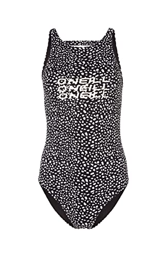 O'NEILL Damen Swimsuit Logo Einteiliger Badeanzug, 39013 Schwarz Ao, 34-36