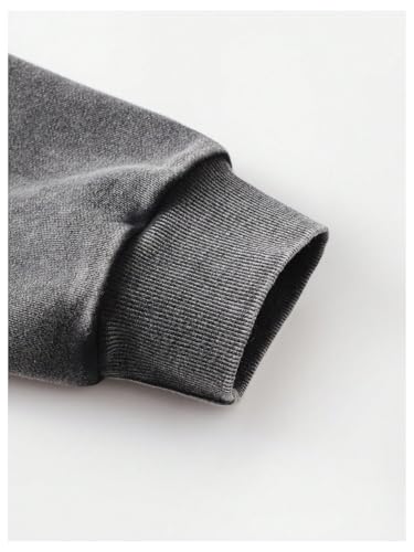 SOLY HUX Men's Vintage Hooded Sweatshirts Drop Shoulder Long Sleeve Washed Baggy Hoodies Pullover Streetwear3