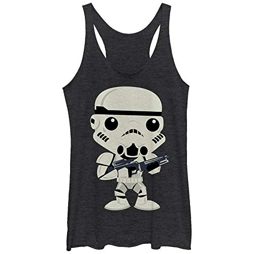 Débardeur femme Star Wars Trooper décontracté grande taille XXL noir