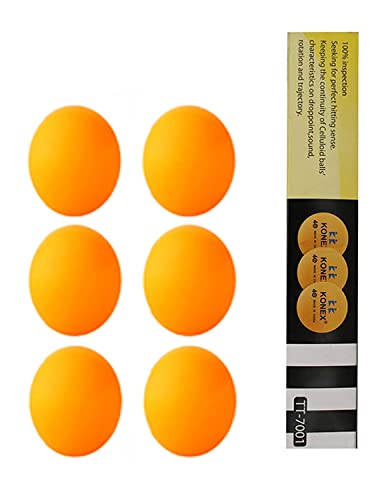 Victory 3 Star Table Tennis Balls Ping Pong Balls Advanced High-Performance 40+ ABS Training Balls TT Balls for Training, Tournaments - Durable for Indoor/Outdoor Game - Pack of 6 (Orange) (B09MPG84DF) Amazon Price History, Amazon Price Tracker
