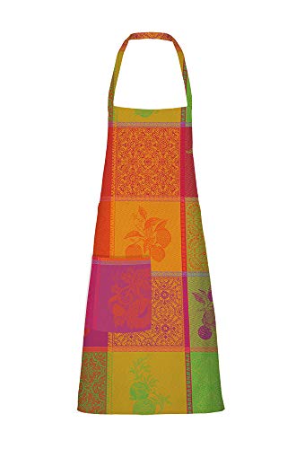 Garnier Thiebaut Spritz Rosso Kitchen Towel, 22"X30", Emerald #TOP1