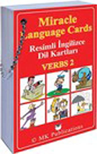 Miracle Language Cards - Verbs 2 cartes de conjugaison française pour l'apprentissage du vocabulaire