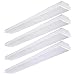 LEONLITE 4ft 40W LED Garage Shop Light Wraparound Flush Mount Ceiling Light, 100W Equiv, ETL & Energy Star, Ultra Bright 4400lm, 5000K Daylight for Laundry Rooms, Hallways, Offices, Workbenches