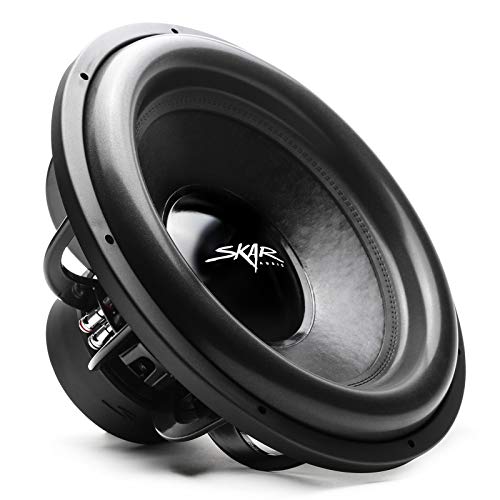 Skar Audio EVL-18 D4 18" 2500 Watt Max Power Dual 4 Ohm Car Subwo...