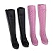 SM SunniMix Botas De Cordones De 3 Pares De Muñecas, Rosa Negro Blanco, para Muñecas Blythe BJD Licca Momoko Azone, Accesorio De Vestir De Muñecas De 30 Cm