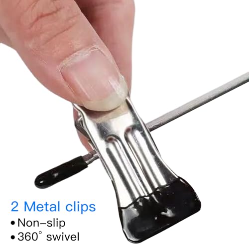 Binnan 10 Stück Kleiderbügel Hosen 30cm,Hosenkleiderbuegel Haken,Hosenkleiderbügel Platzsparend Kleiderbügel mit 360° Drehbar Haken,Verwendet zum Aufhängen von Hosen,Socken,Röcken und Mänteln