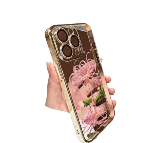 YUINJP iPhone16/15P[X ފ݉ bL͗l CX  I  GǍD P[X JYی X}zJo[ ACtHp IVANZT[ (iPhone14promax,sNS[h)