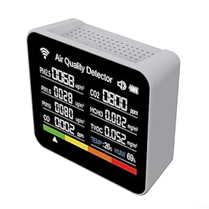 Sportarc EEE0218 15in1 Luftqualitätsmonitor Weiß