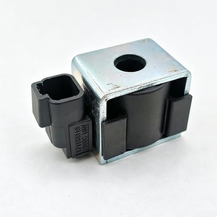Solenoide piloto de aluminio, 24 V, resistente para maquinaria de