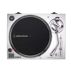 AT-LP 120X USB SILVER Tourne-disque manuel à traction directe avec bras en S - Les Beatles, Paul McCartney, John Lennon, RIngo Starr, George Harrison AT-LP 120X USB SILVER Tourne-disque manuel à traction directe avec bras en S – Image 3