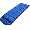 Jianghuayunchuanri Bequemer Schlafsack Innen- und Außenbereich Camping Calp-Through Lightweight Down Sleeping Single Sleeping Bag Indoor- und Outdoor-Aktivitäten (Farbe : Blue, Size : 210x80cm)
