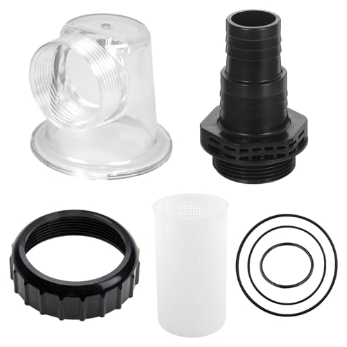 GZWY Accessori per piscina SPS25 SPS50 SPS75 SPS100, pompa di circolazione per piscina, inserto per prefiltro, cestello per prefiltro, anelli a O, viti, ugello per piscina di ricambio (A)
