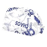 ★ Sombreros ajustables con lazo: estas gorras bouffant vienen con banda elástica y diseño de amarre trasero, que es conveniente para ajustar el tamaño y este sombrero de enfermera se adapta al tamaño de la cabeza de la mayoría de las personas sin apretar, cómodo para un uso prolongado.