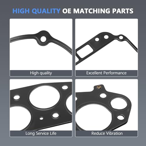 Image of MS 96410-1 Intake Manifold Gasket Set Fit for Pilot 2003-2008, Acura MDX 2003-2006, Fuel Injection Plenum Gasket Set