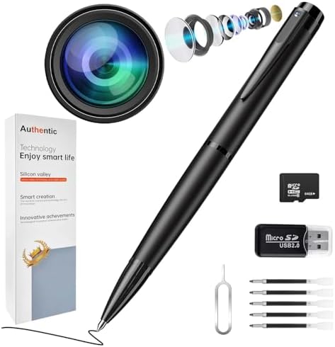 64GB Camera with 1080P Full HD Video | Nanny Cam for Home Security, Business & Learning