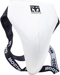 واقي منطقة الفخذ، لون أبيض وأسود، معدات حماية احترافية للفنون العسكرية