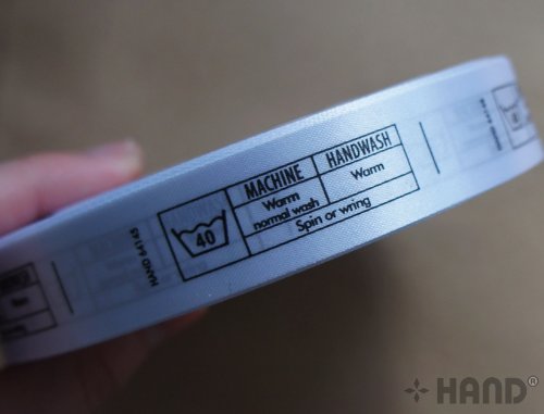 Tessuto stampato a HAND di cura della lavata